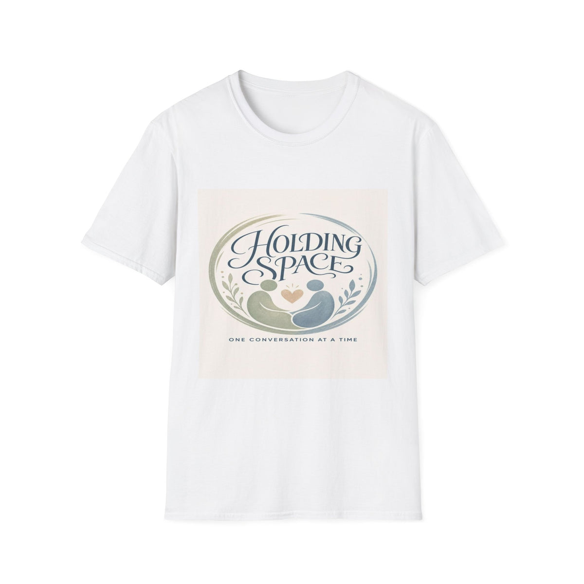 Elegant Typography With Abstract Figures Symbolizing Harmony- Graphic Tees