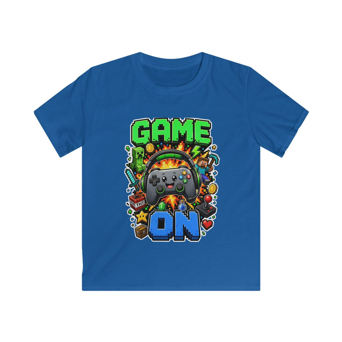 Kids Tee - "Game On" Retro Gamer Controller Design