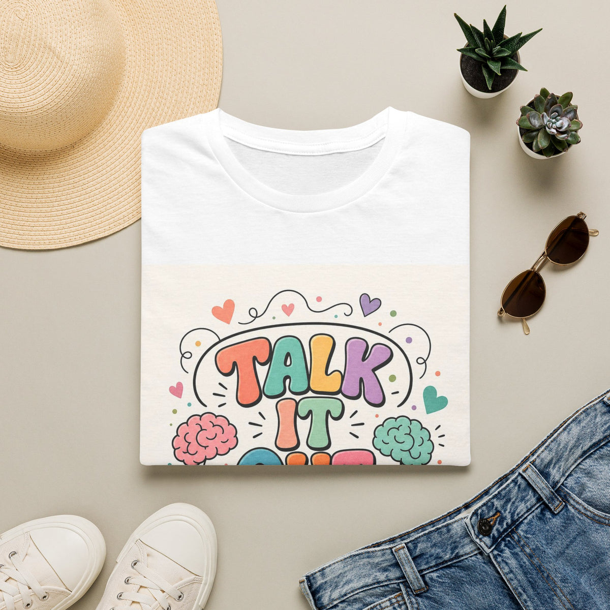 Colorful Speech Bubble Design With Playful Typography And Whimsical Elements