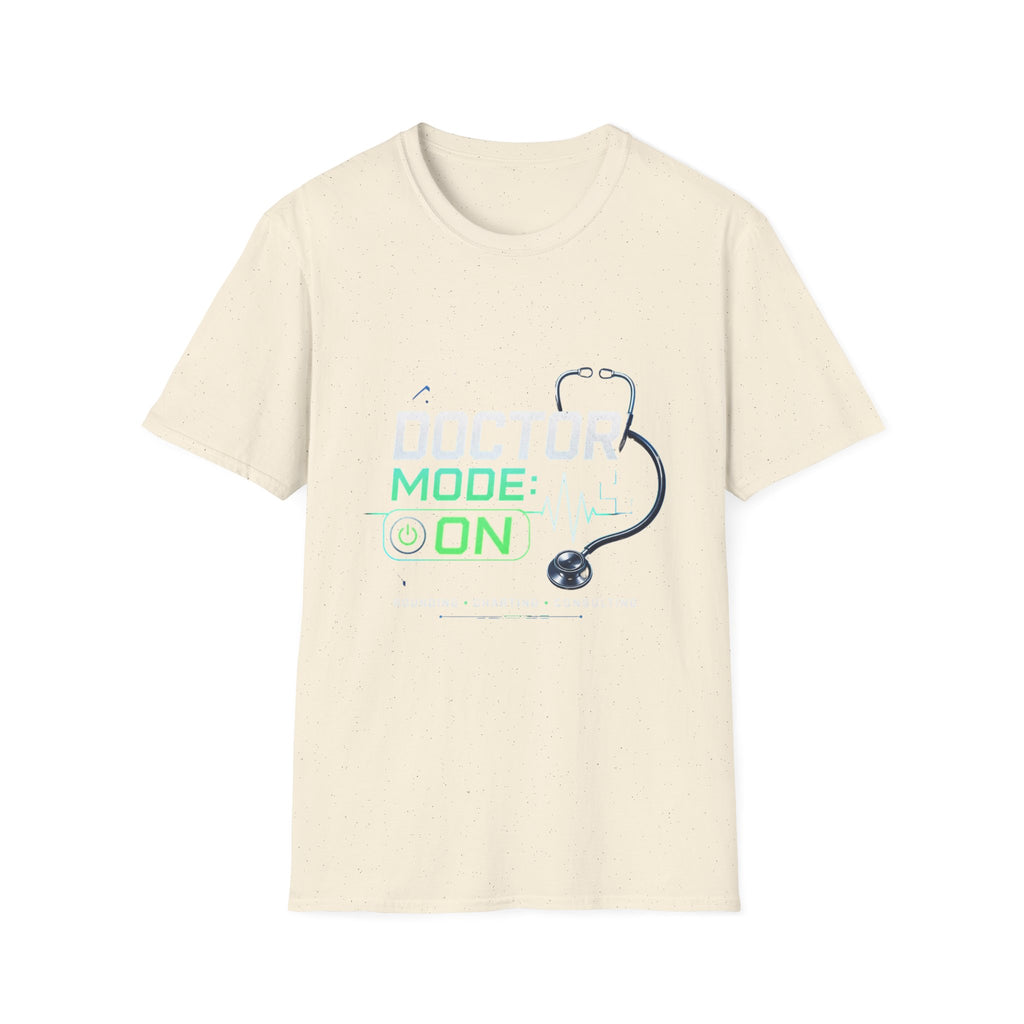 Modern Graphic T Shirt Design Featuring Doctor Mode Text