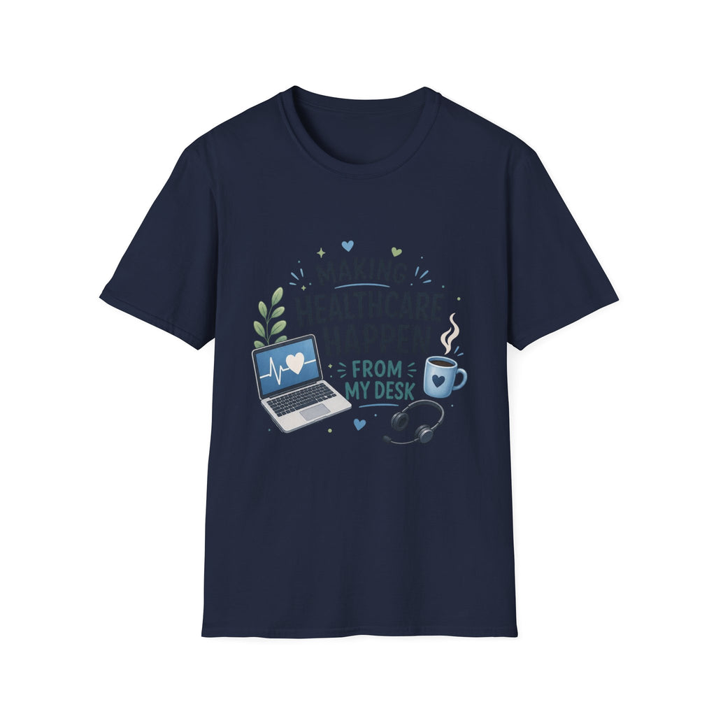 Inspirational T Shirt Design Celebrating Healthcare From Desk