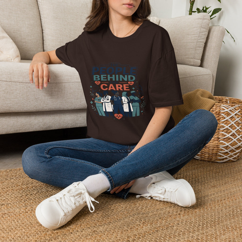Modern T-Shirt Design Celebrating Healthcare Professionals' Dedication- Graphic Tees