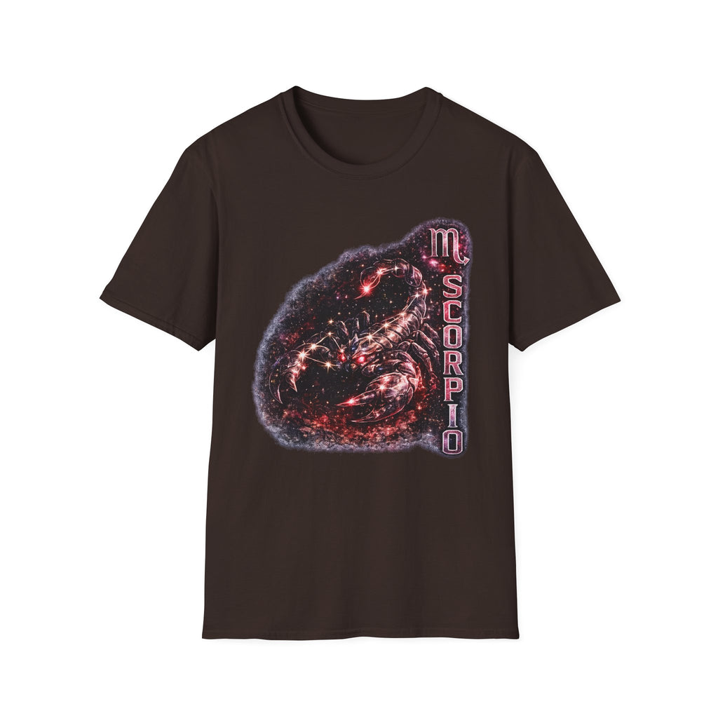 Scorpio Zodiac T-Shirt — Cosmic Scorpion Astrology Tee