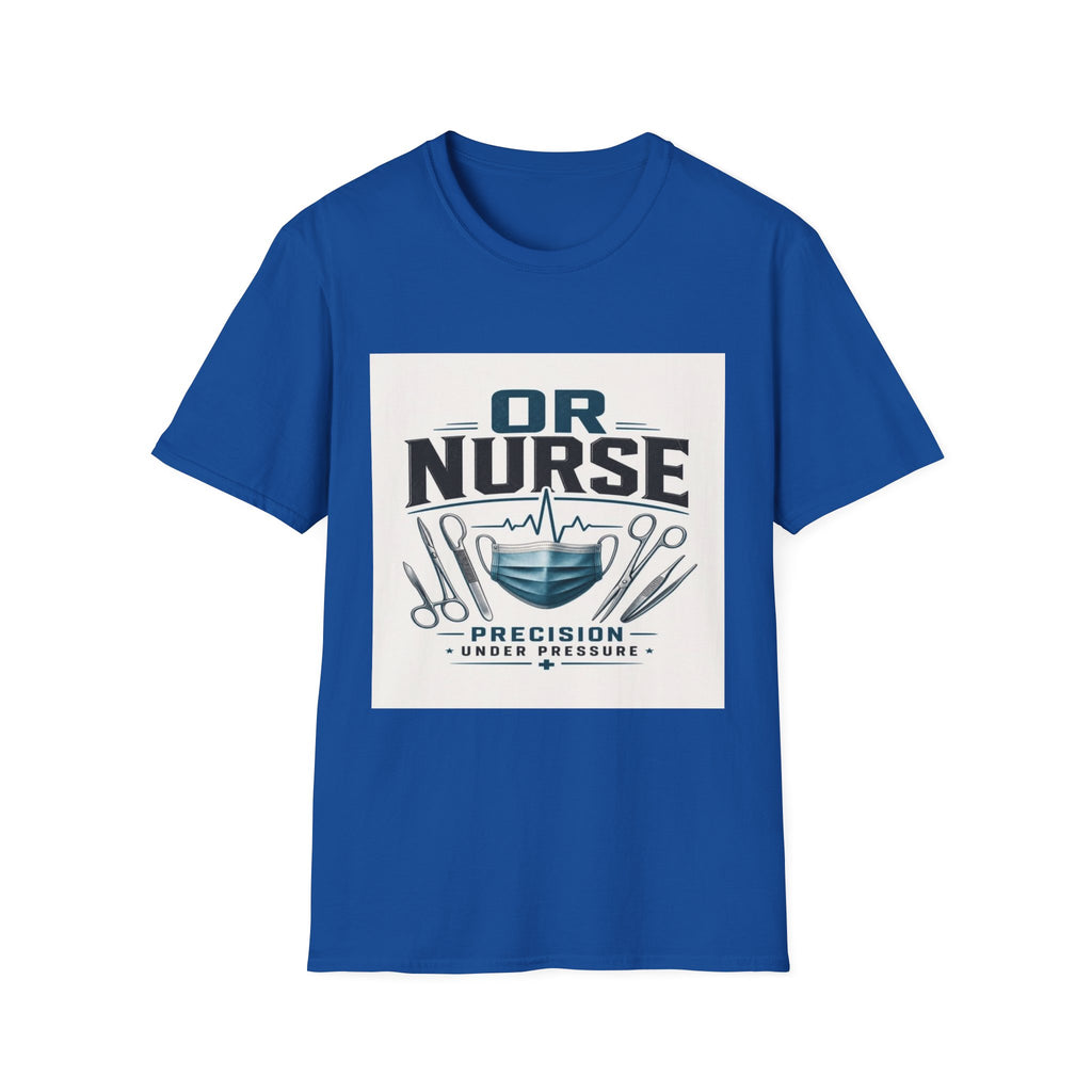Bold T-Shirt Design Featuring Nurse Motto With Instruments- Graphic Tees