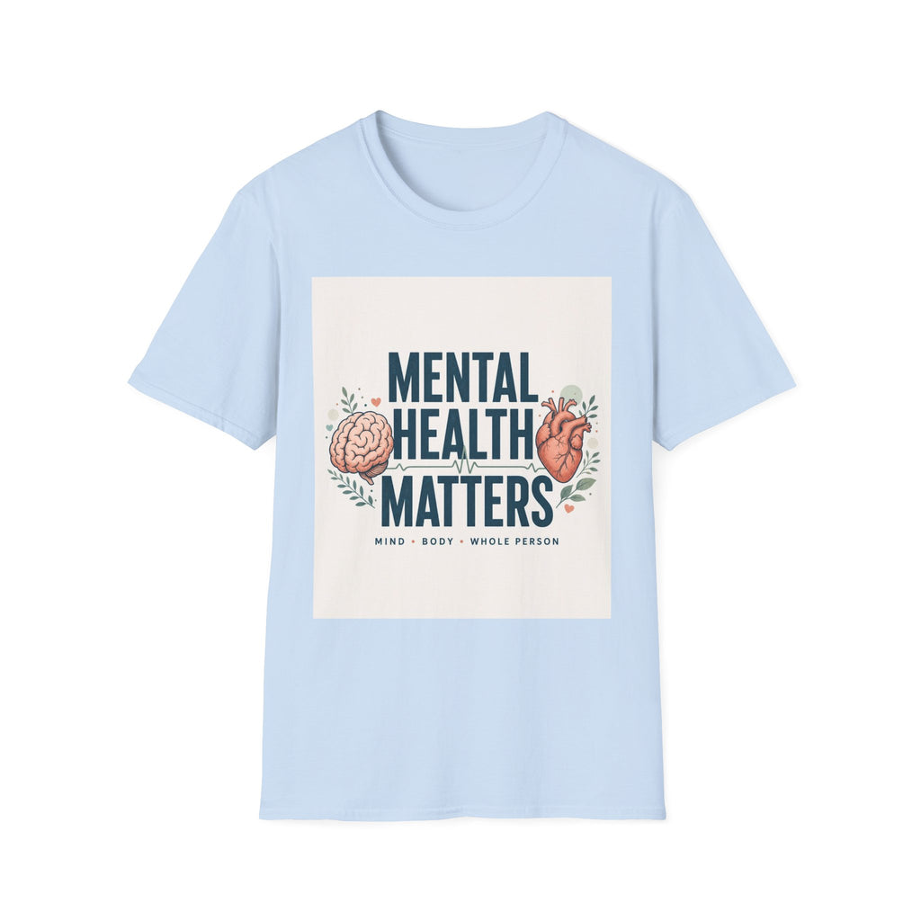 Bold Typography Design Emphasizing Mental Health Awareness