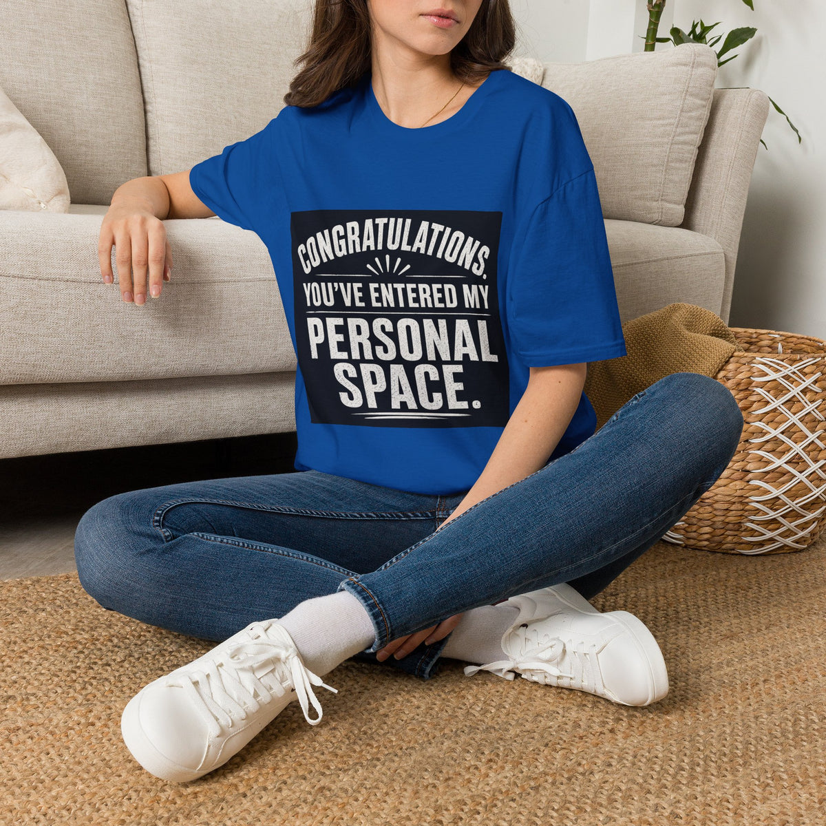 T-Shirt — "Congratulations, You've Entered My Personal Space." Graphic Tee