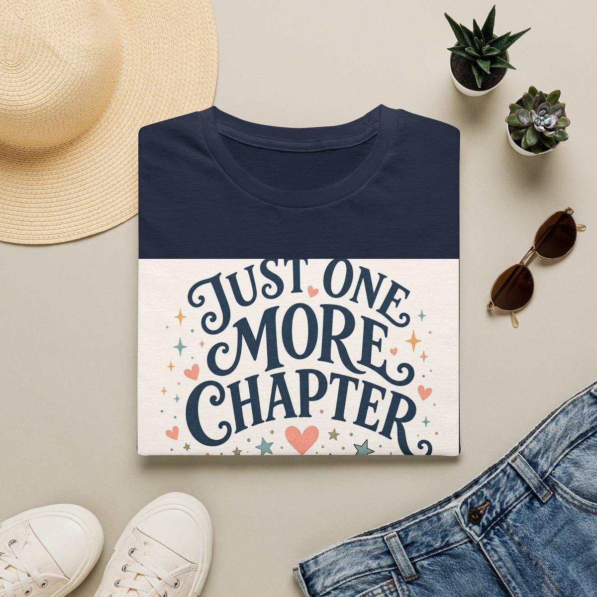 Open Book Turning Into Stars And Hearts With Text Design