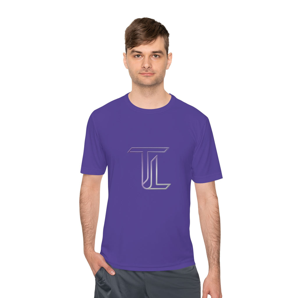 Monogram TL Performance Tee — Moisture-Wicking Athletic Shirt