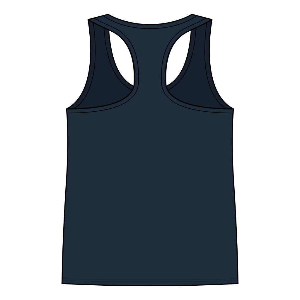 Gym Rat Tank Top — Women's Racerback Fitness Tank with Cute Mouse Weightlifter Design