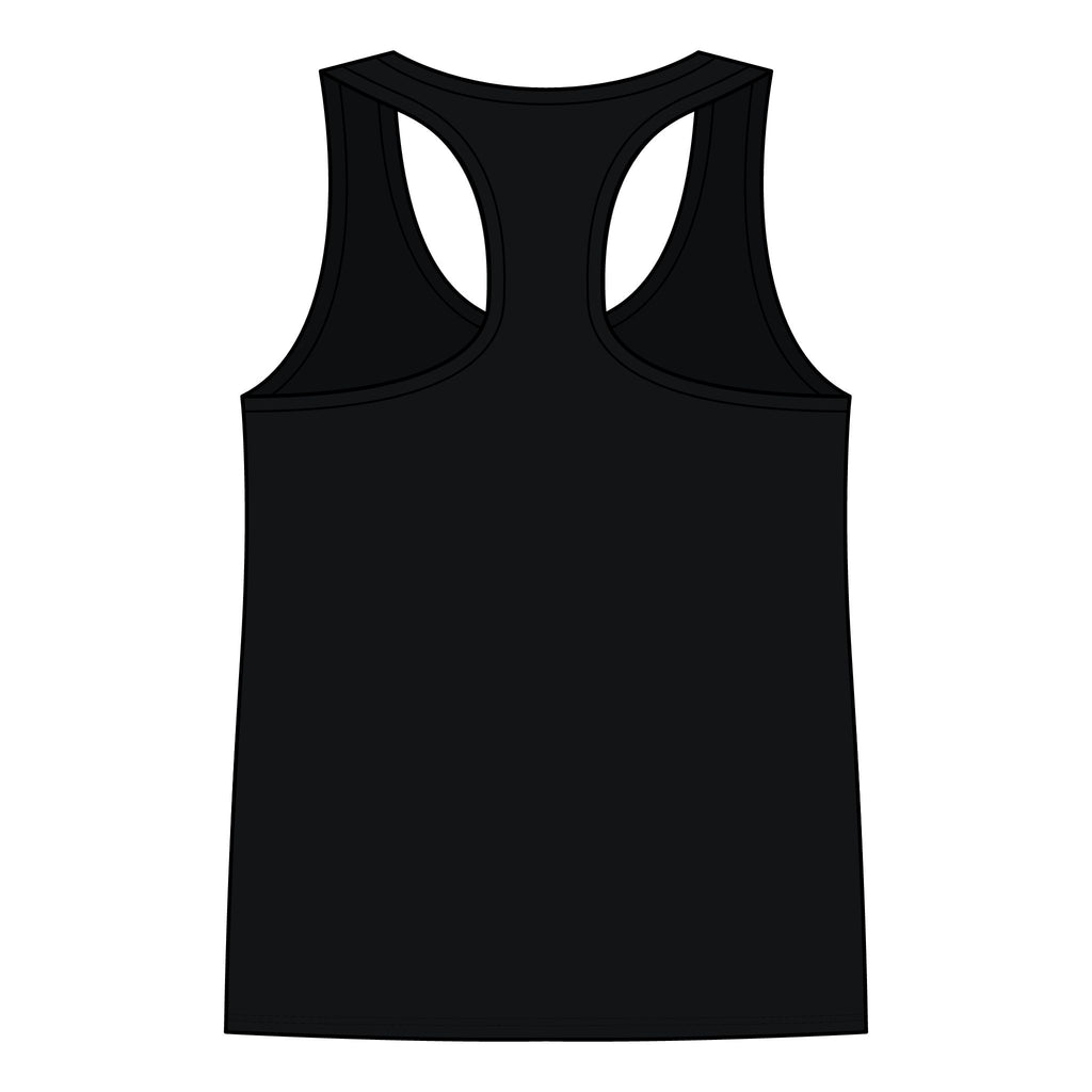 Gym Rat Tank Top — Women's Racerback Fitness Tank with Cute Mouse Weightlifter Design