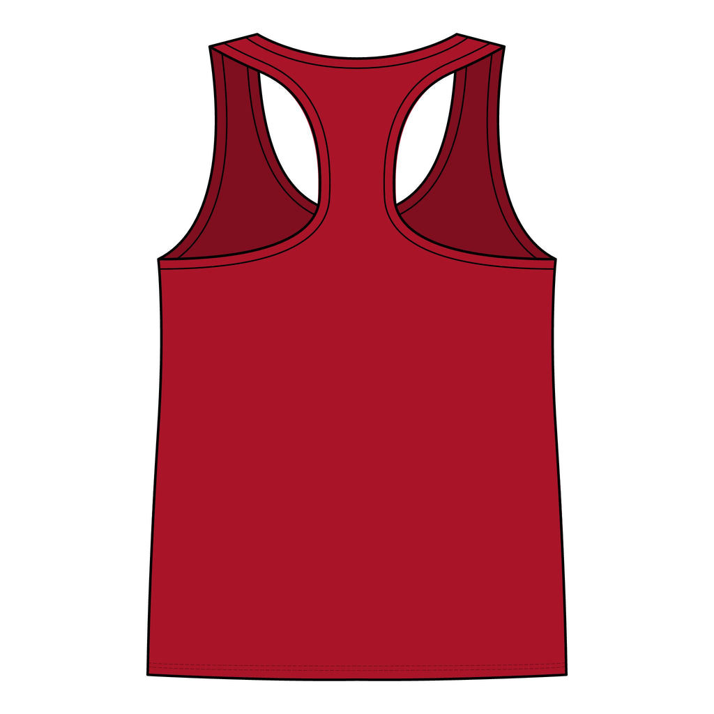 Gym Rat Tank Top — Women's Racerback Fitness Tank with Cute Mouse Weightlifter Design