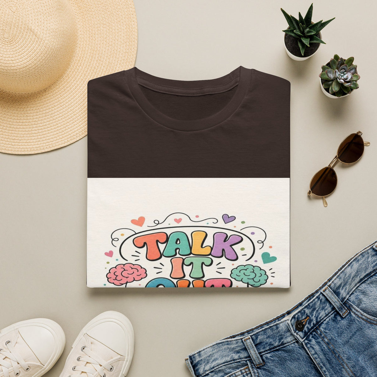 Colorful Speech Bubble Design With Playful Typography And Whimsical Elements- Graphic Tees