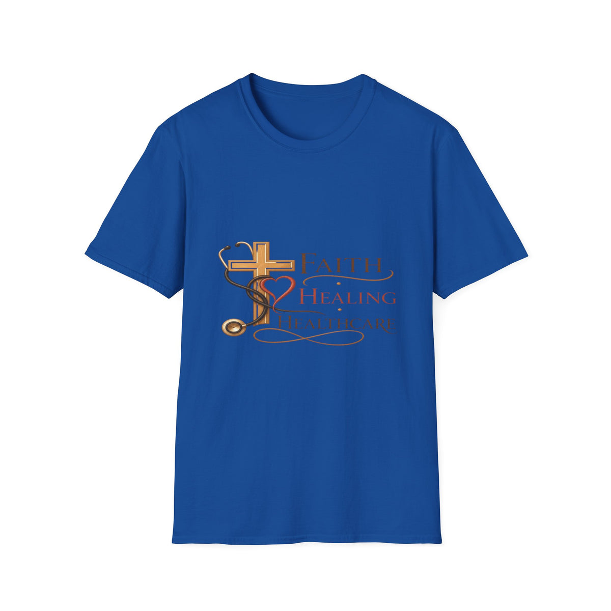 Elegant Typography Featuring Inspirational Healthcare Symbols- Graphic Tees