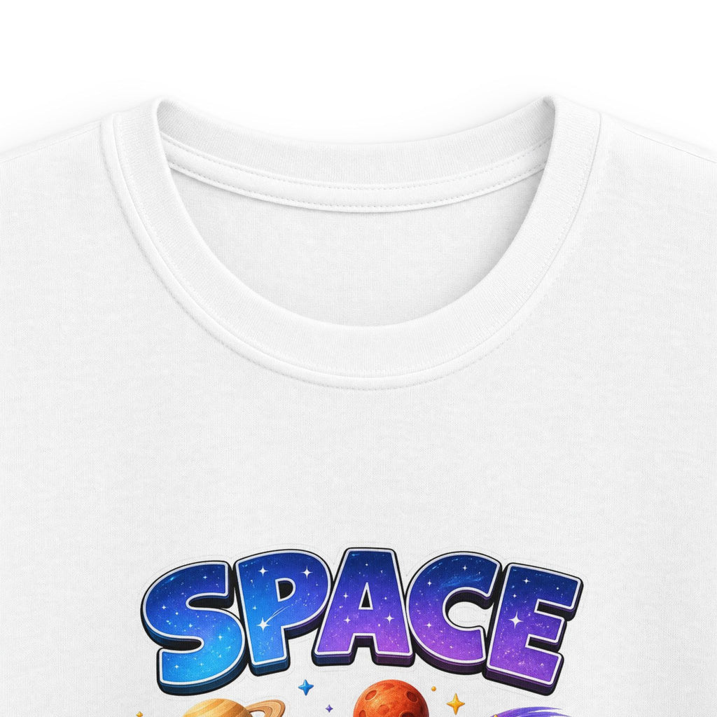 Kids Space Explorer T‑Shirt — Cute Astronaut Rocket Tee for Boys & Girls