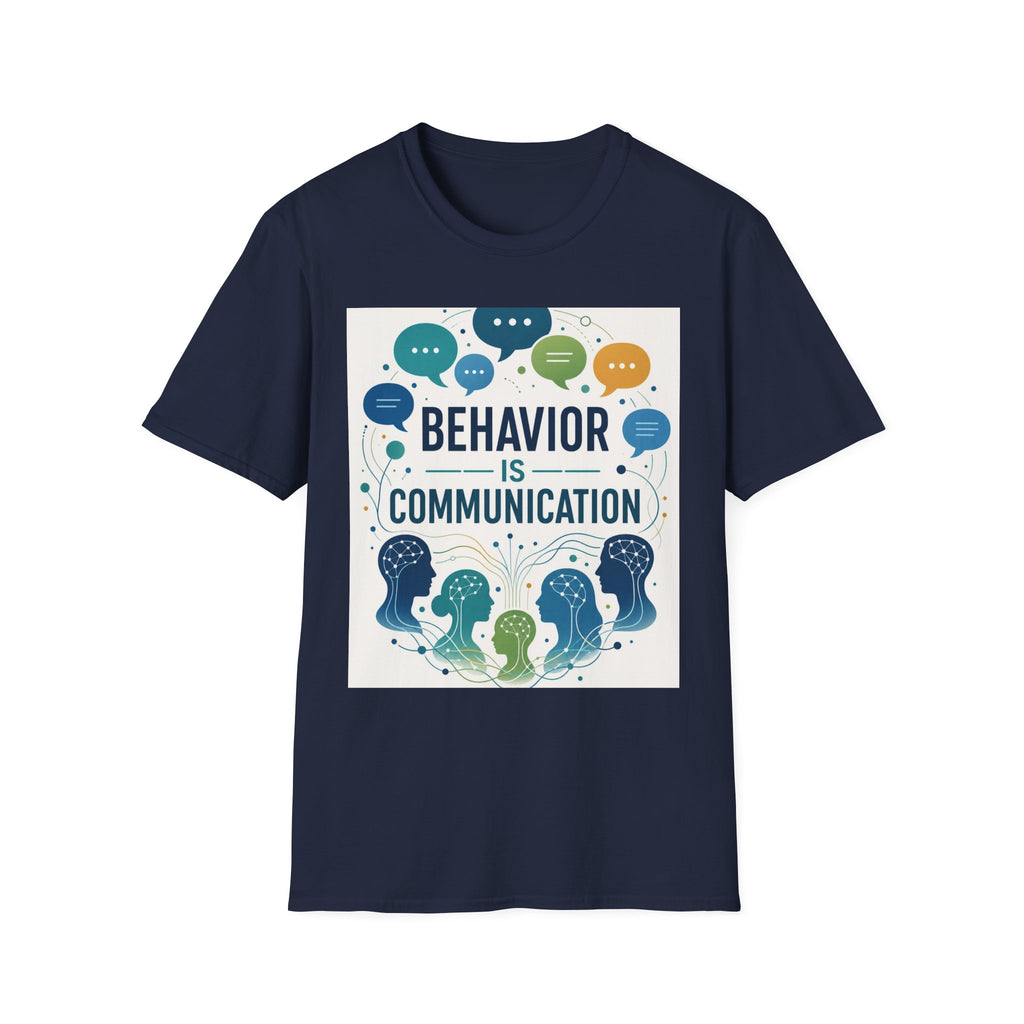 T Shirt Design Featuring Bold Phrase Surrounded By Colorful Speech Bubbles