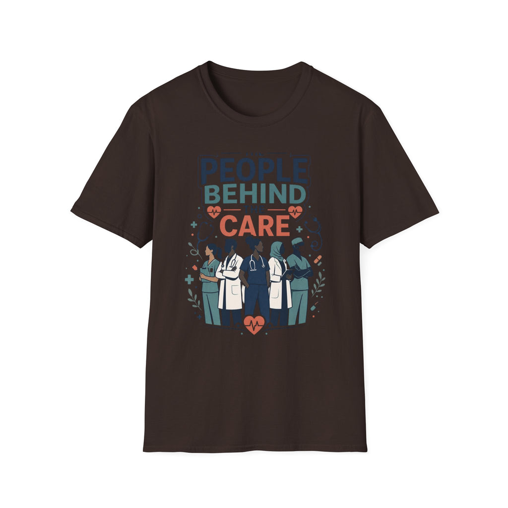 Modern T Shirt Design Celebrating Healthcare Professionals' Dedication