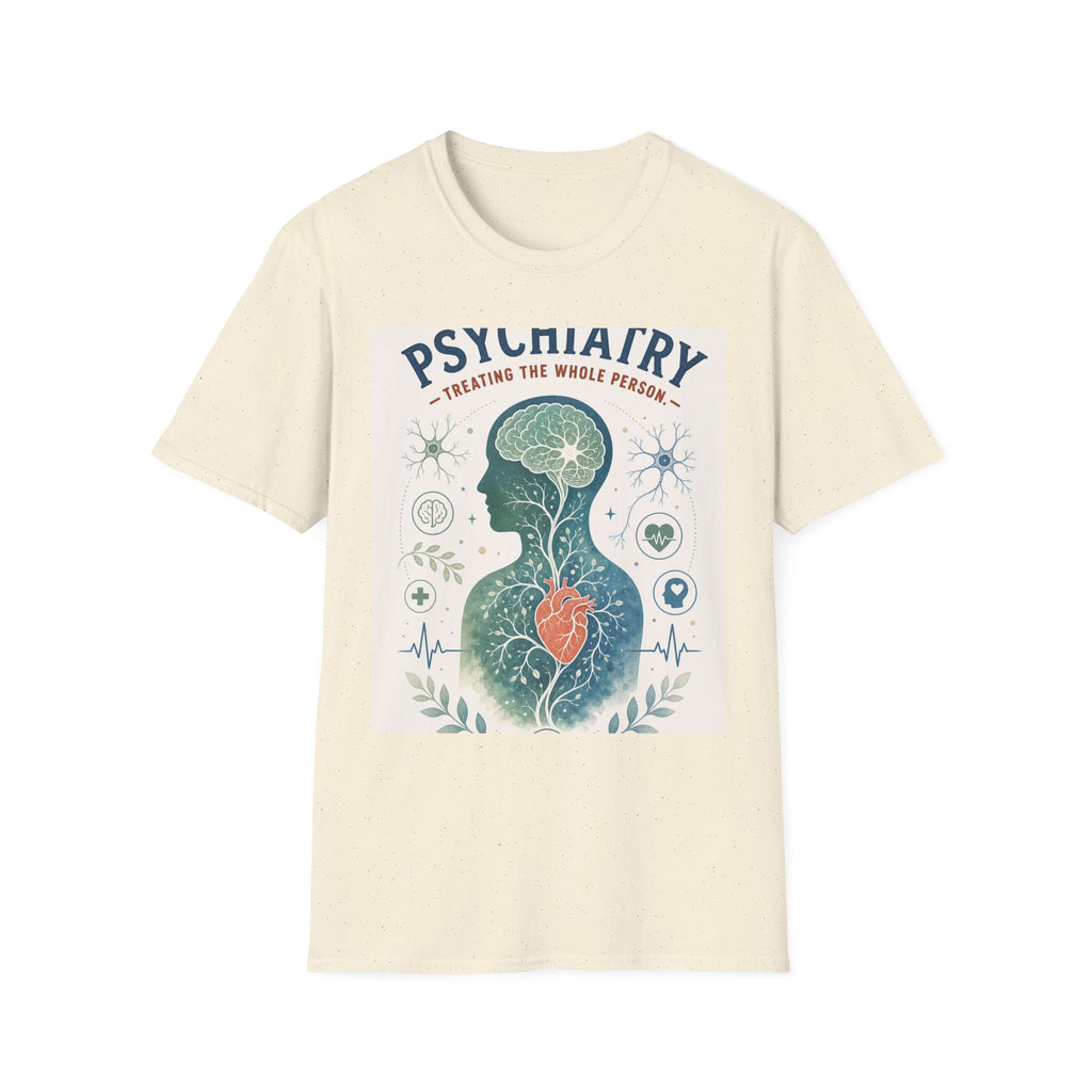 Human Silhouette With Brain And Heart Surrounded By Medical Imagery