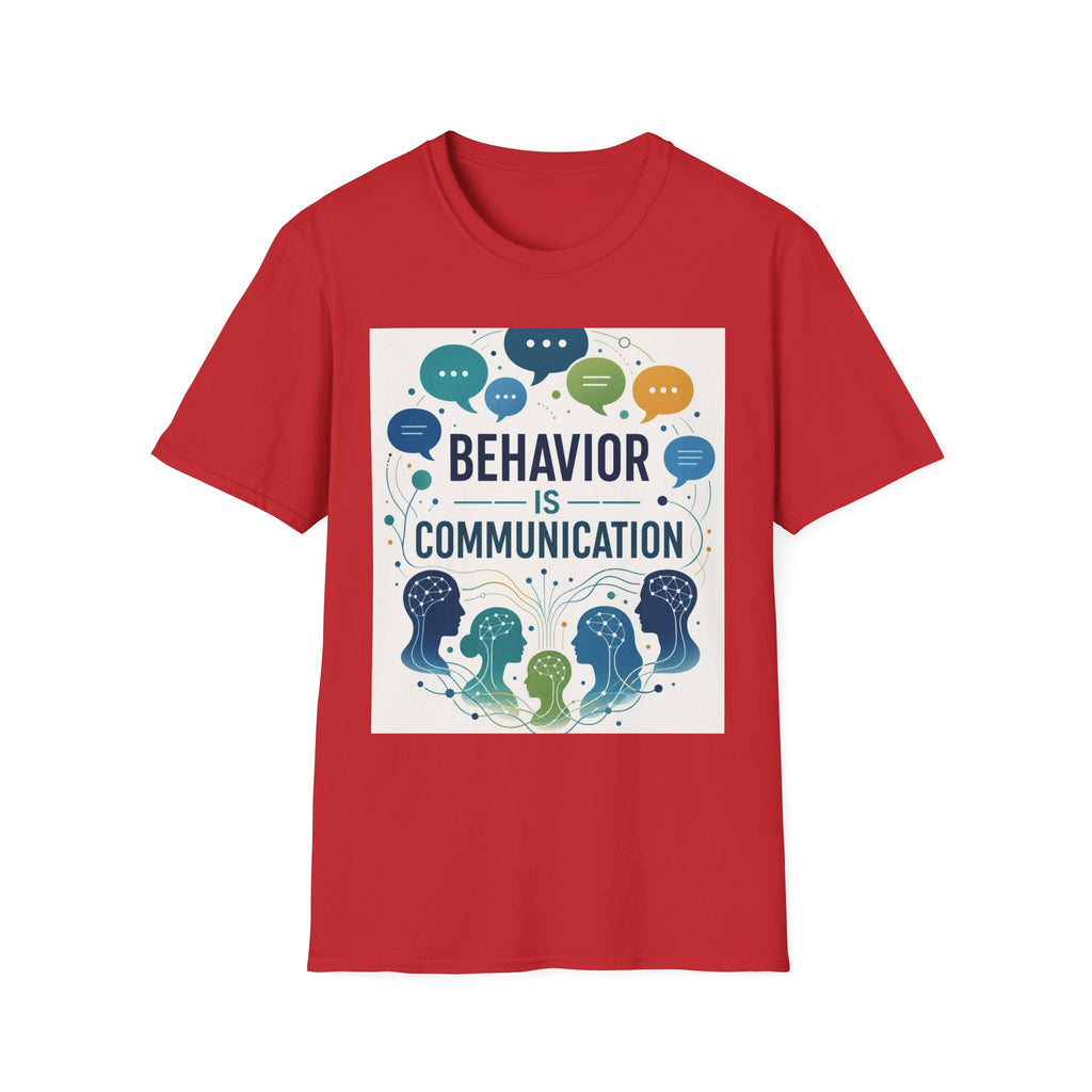 T Shirt Design Featuring Bold Phrase Surrounded By Colorful Speech Bubbles
