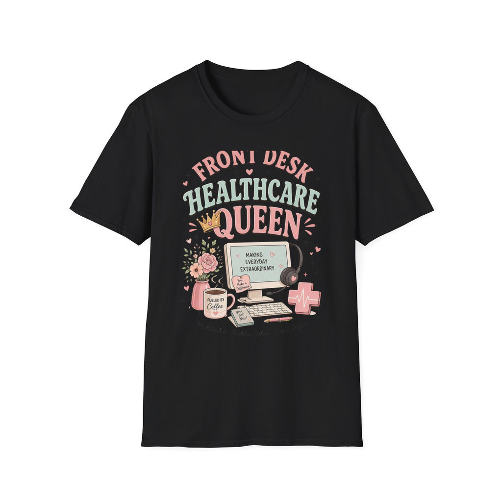 Playful Feminine Design For Front Desk Healthcare Queen