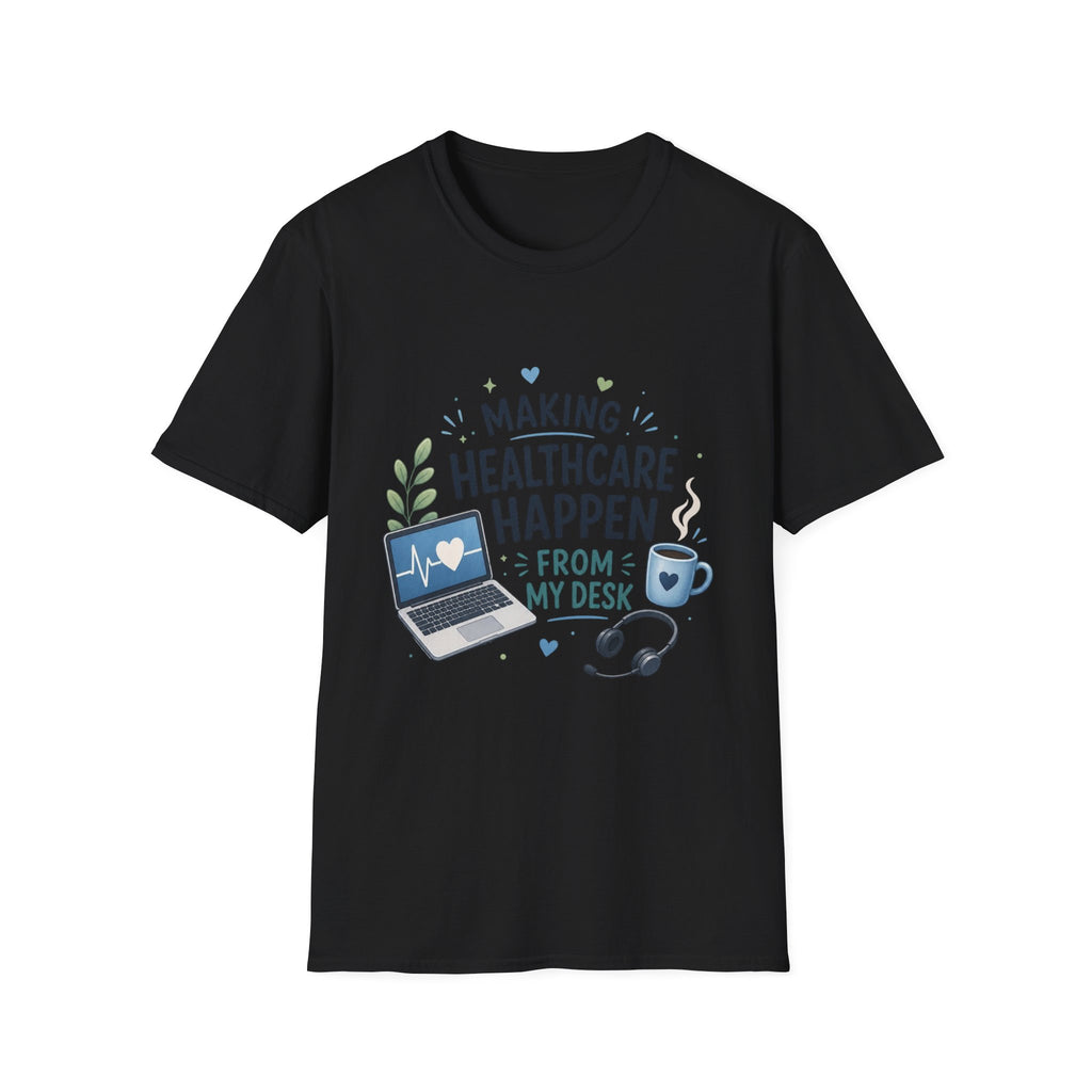 Inspirational T Shirt Design Celebrating Healthcare From Desk