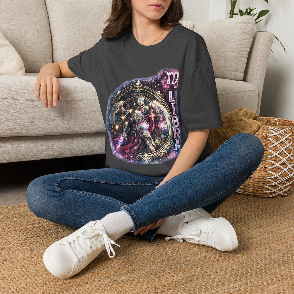 Libra Zodiac T-Shirt — Cosmic Astrology Sign Tee