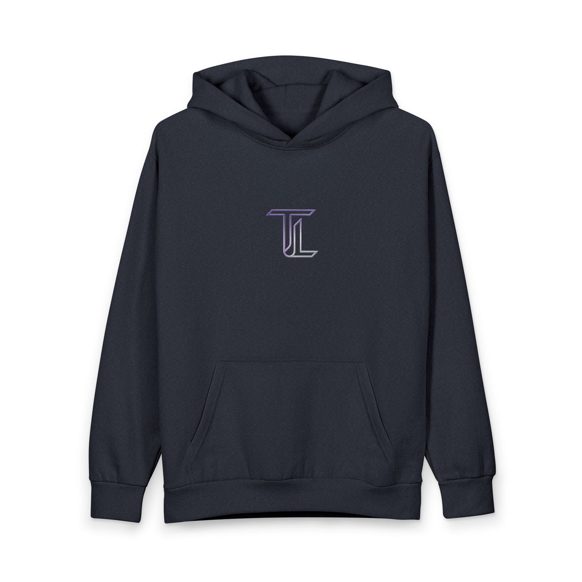 Minimal Monogram 'TL' Hoodie — Clean Urban Pullover