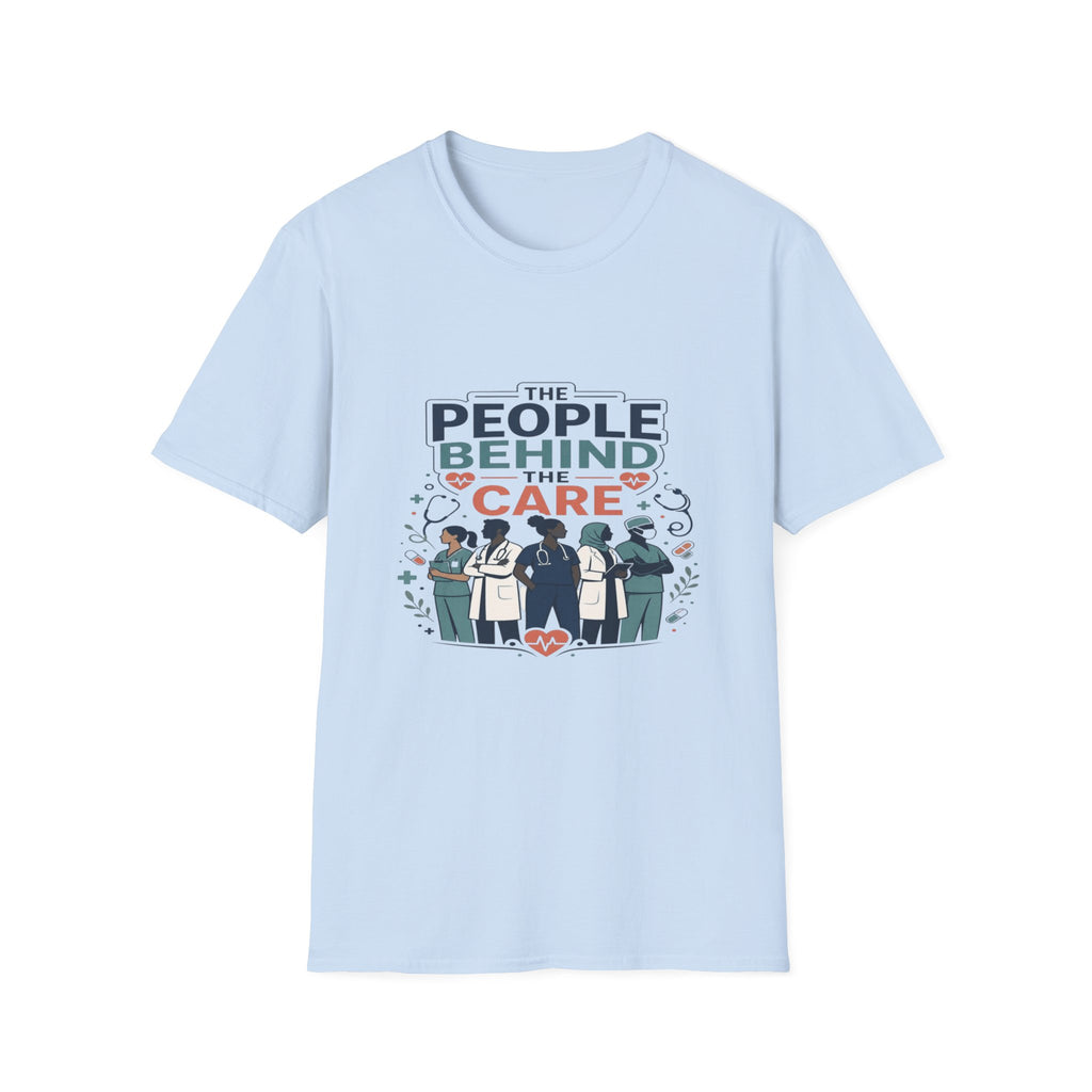 Modern T-Shirt Design Celebrating Healthcare Professionals' Dedication- Graphic Tees