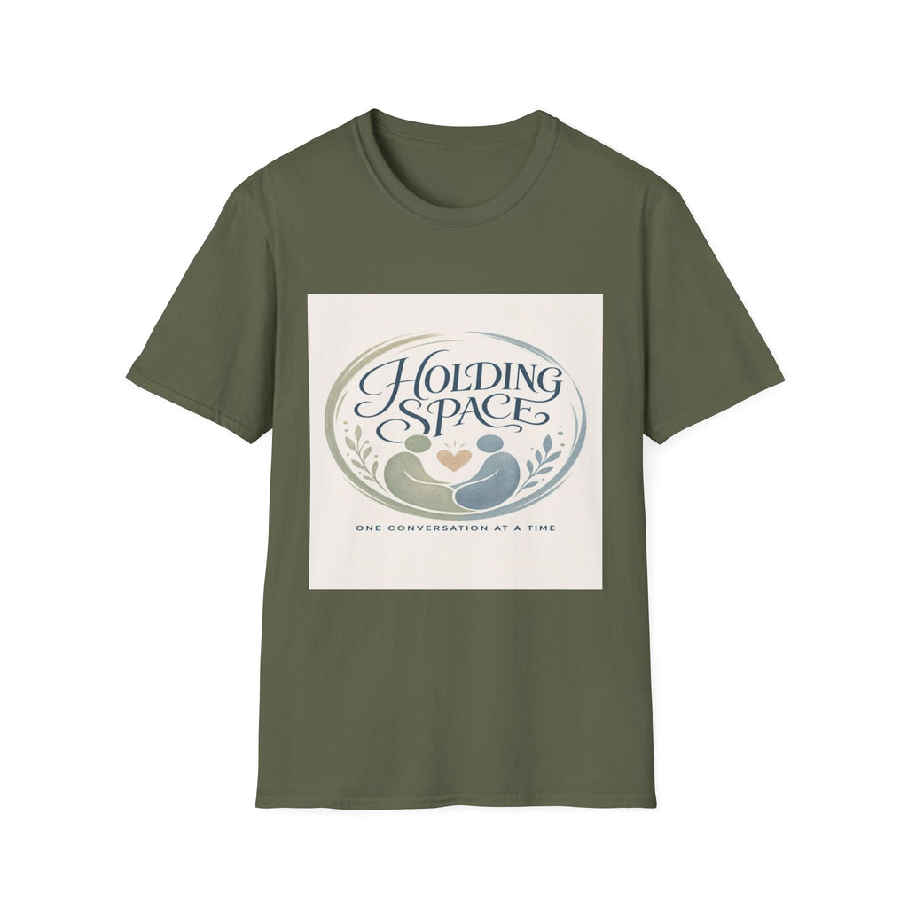 Elegant Typography With Abstract Figures Symbolizing Harmony- Graphic Tees