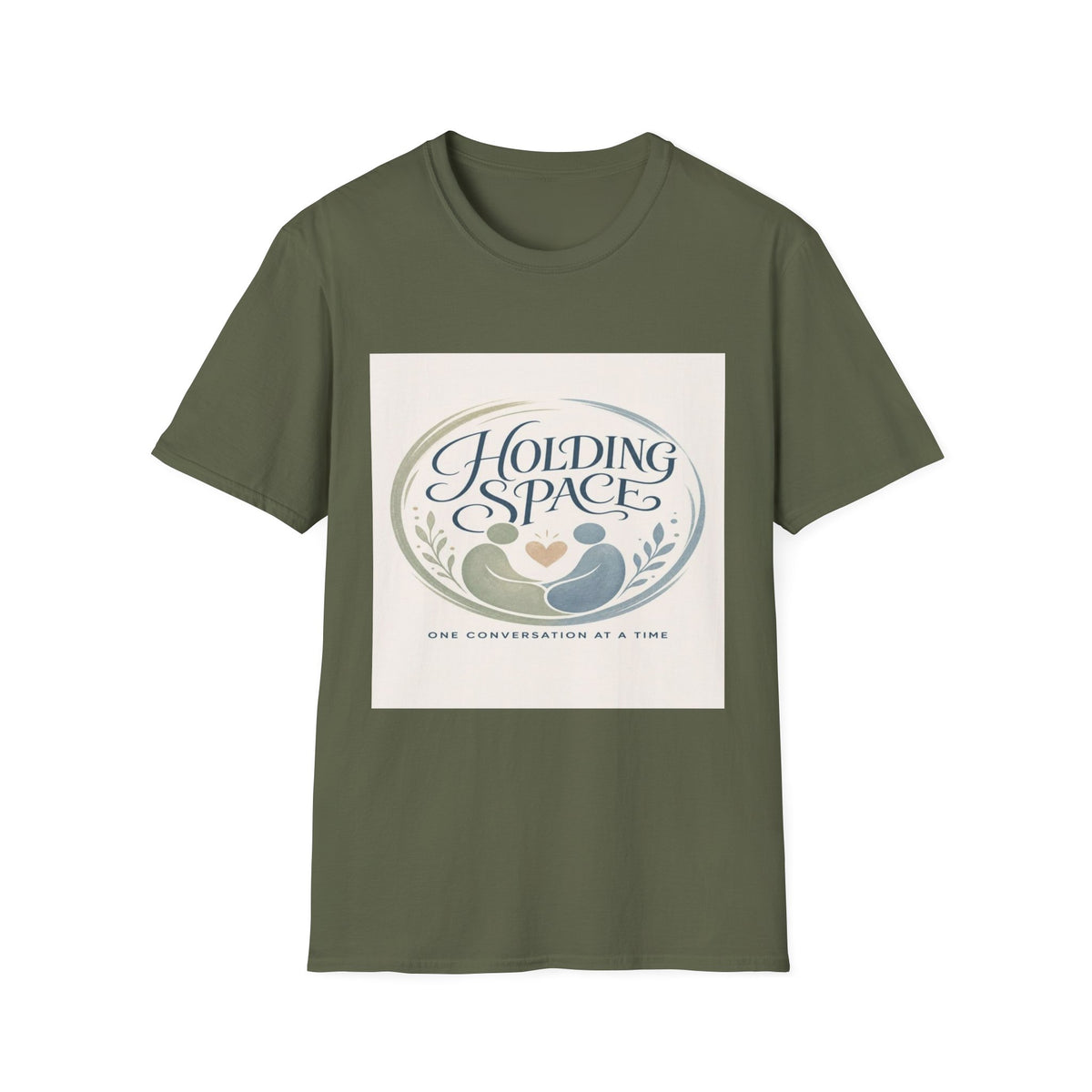 Elegant Typography With Abstract Figures Symbolizing Harmony- Graphic Tees