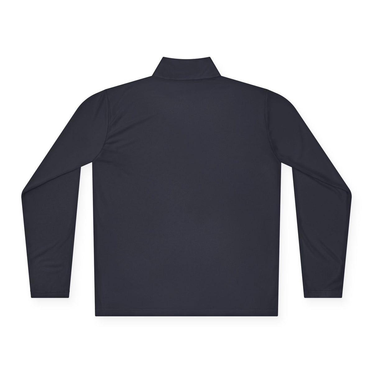 Quarter-Zip Pullover — Minimal Monogram 'T' Embroidered Pullover