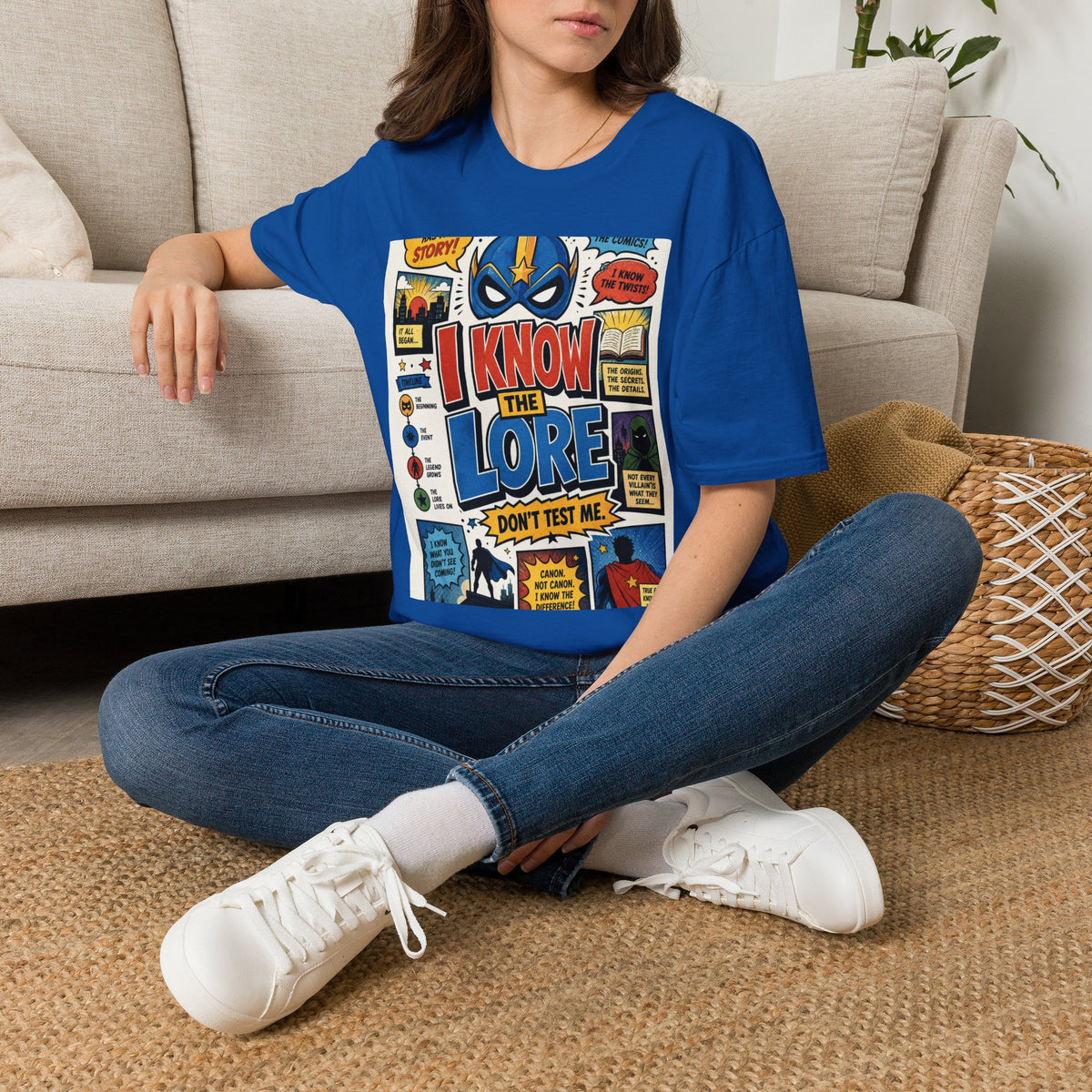 T Shirt Design Featuring Whimsical Superhero Theme And Engaging Text