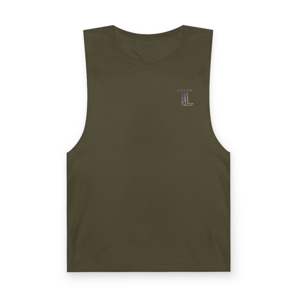 Barnard Embroidered Tank Top — Minimal College-Inspired Athletic Tank