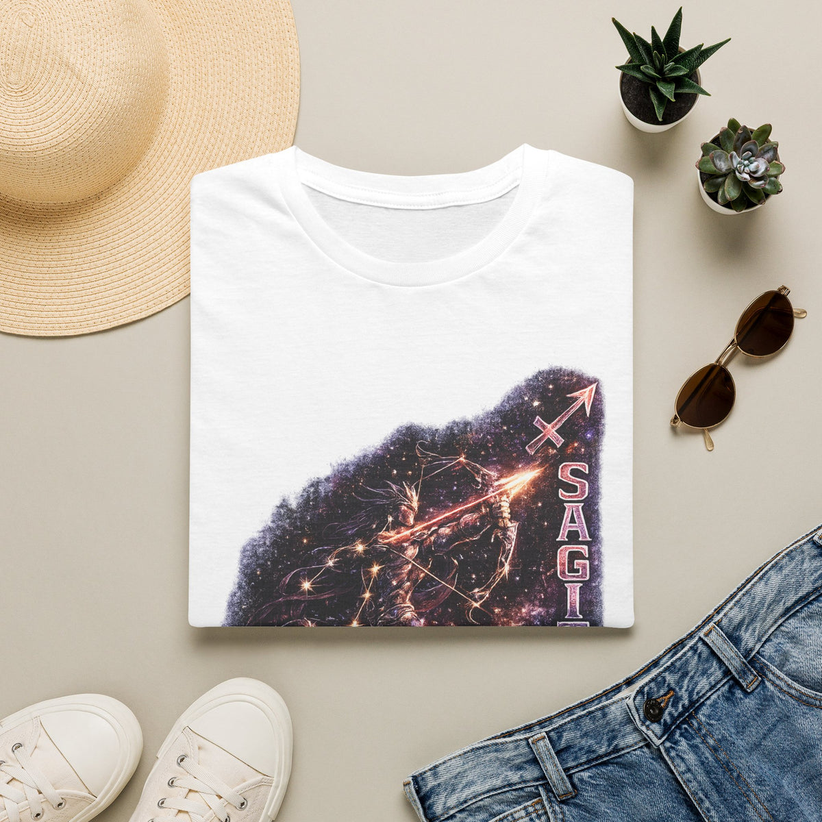 Sagittarius Constellation T-Shirt — Zodiac Star Sign Graphic Tee