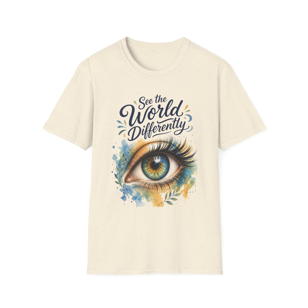 See the World Differently T-Shirt — Artistic Eye Graphic Tee