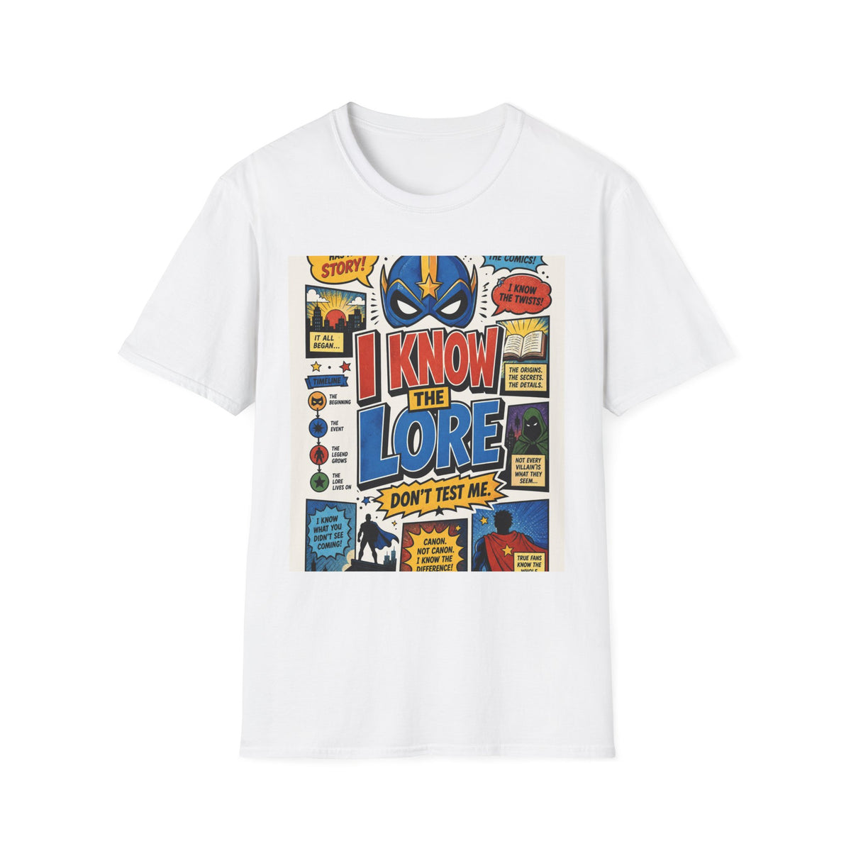 T Shirt Design Featuring Whimsical Superhero Theme And Engaging Text