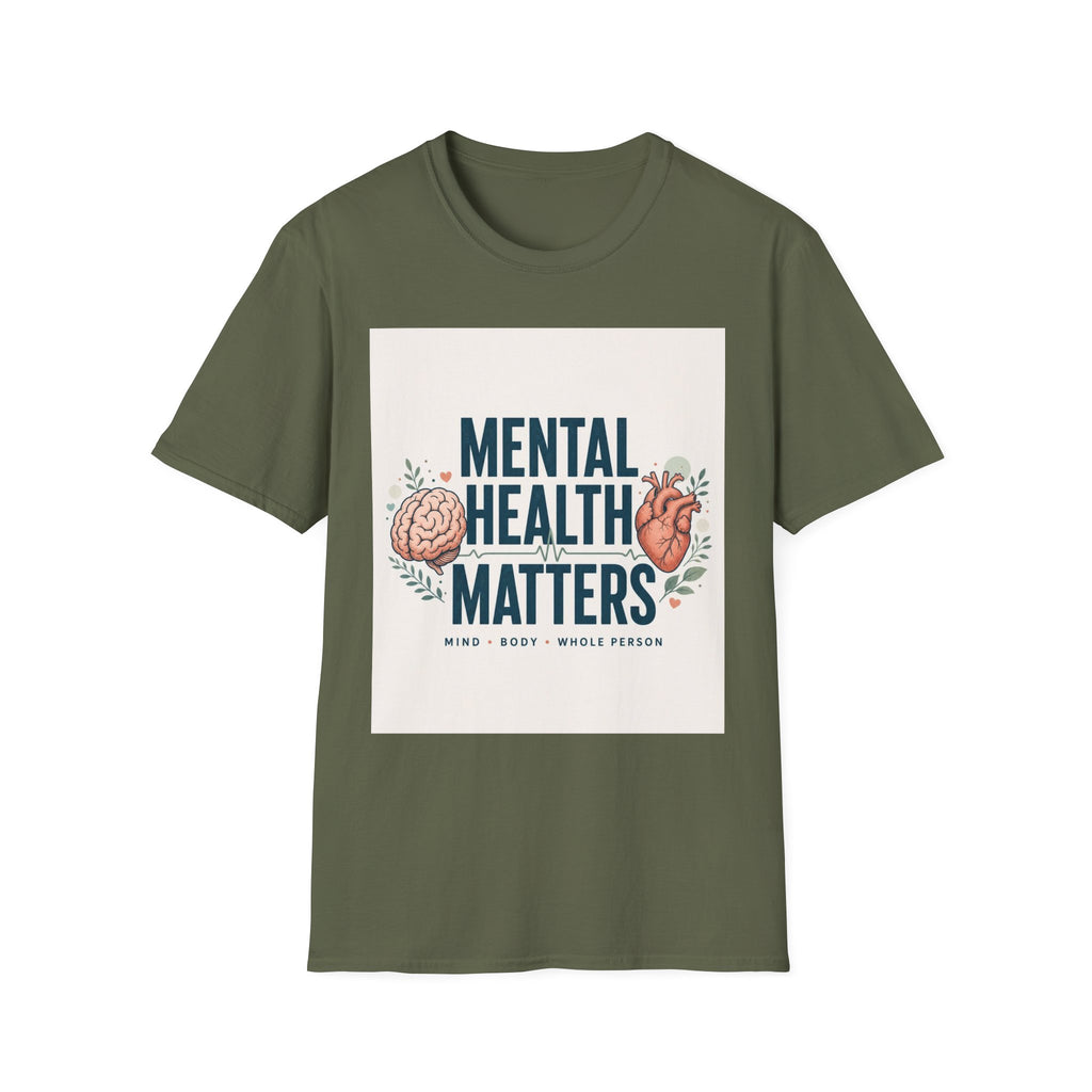 Bold Typography Design Emphasizing Mental Health Awareness
