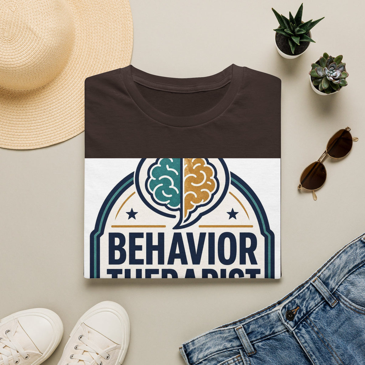 Bold Professional Badge Design For Behavior Therapist
