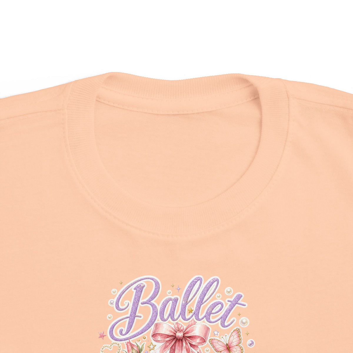 Toddler Tee — 'Believe in Dreams' Ballet Ballerina Floral Graphic