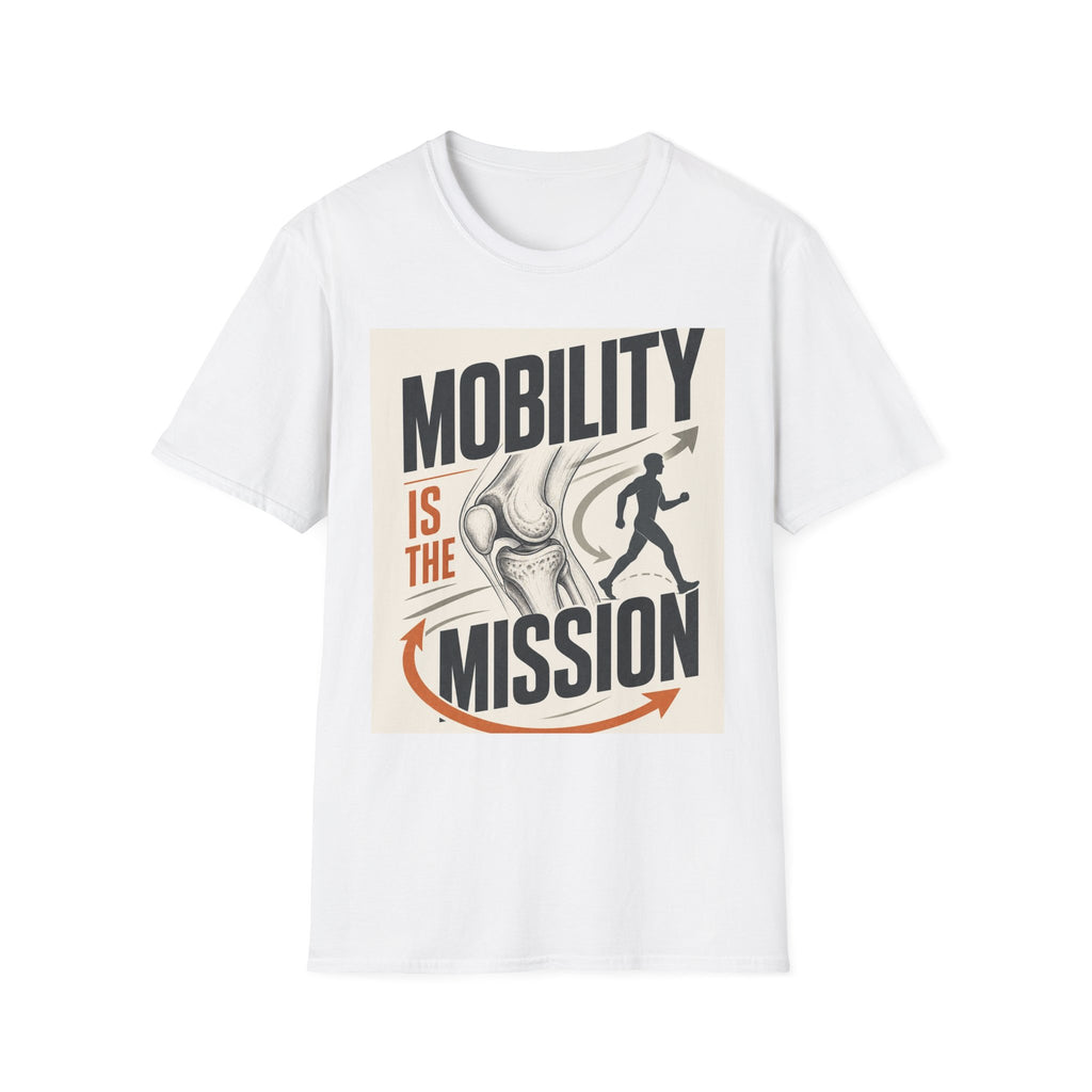 Bold Typography And Anatomical Illustration Representing Mobility Mission