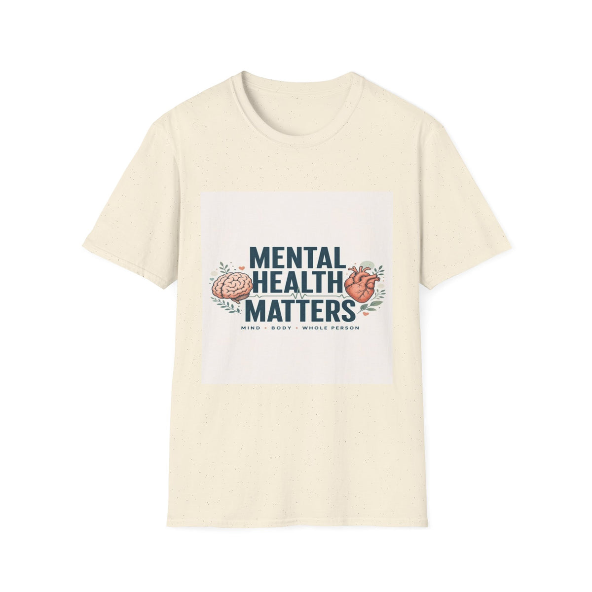 Bold Typography Design Emphasizing Mental Health Awareness- Graphic Tees