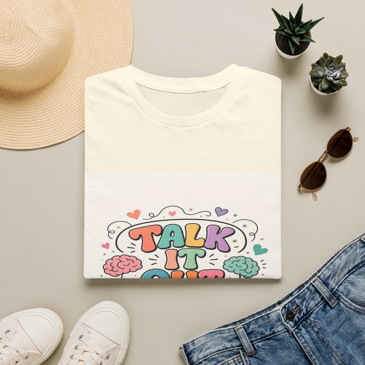 Colorful Speech Bubble Design With Playful Typography And Whimsical Elements- Graphic Tees