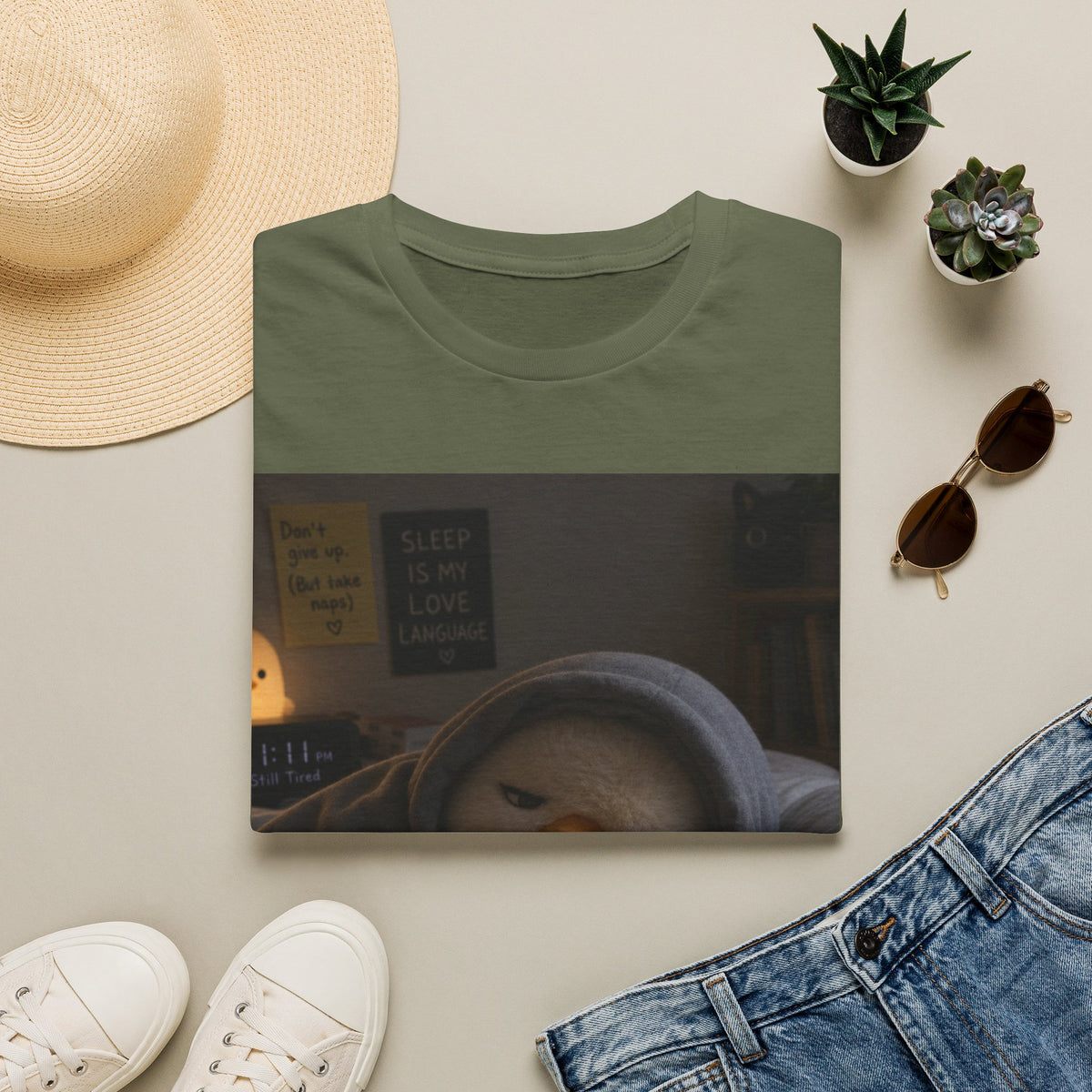 Slumpy Penguin "Nope, Still Tired" T-Shirt!