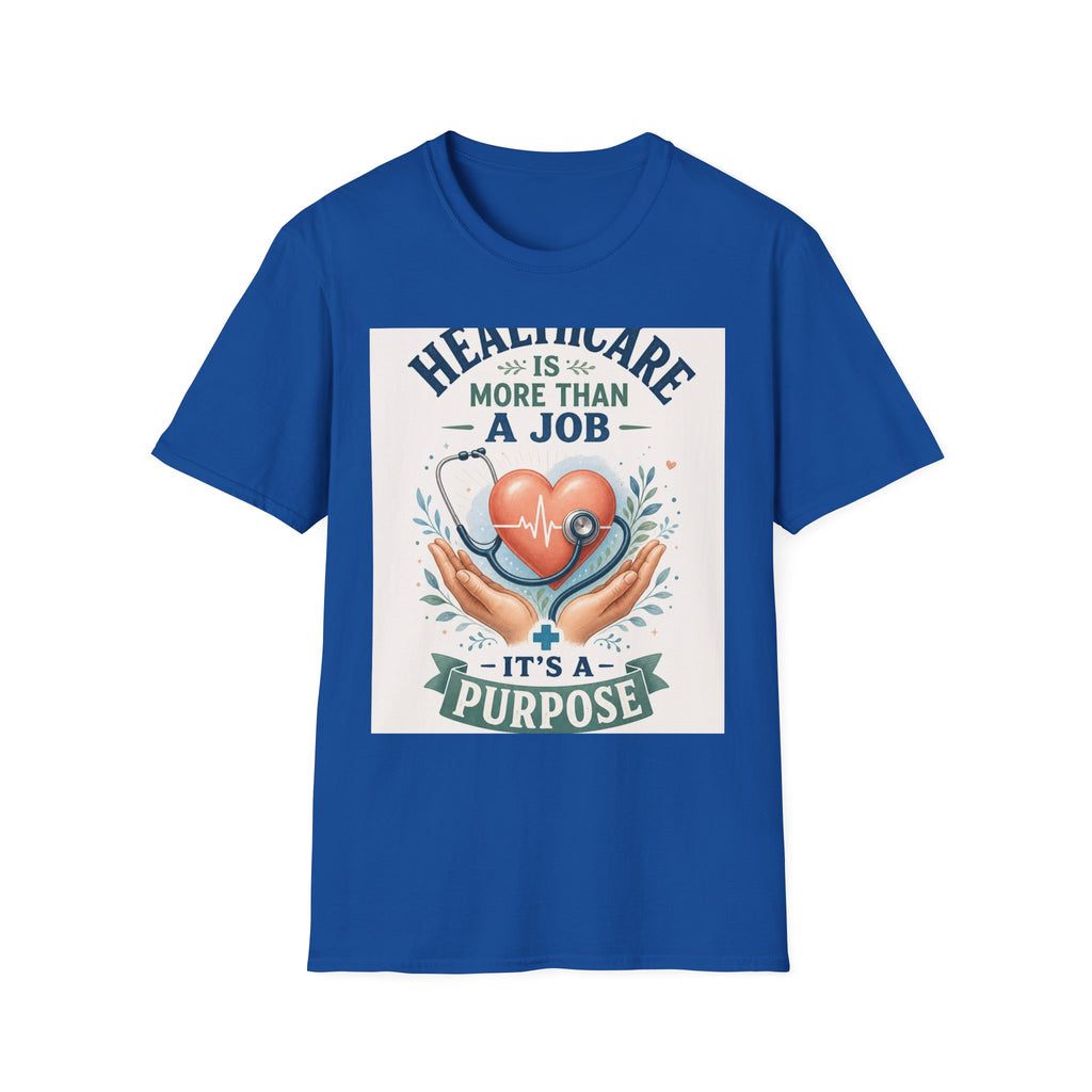 Inspirational T Shirt Design Featuring Compassionate Healthcare Imagery