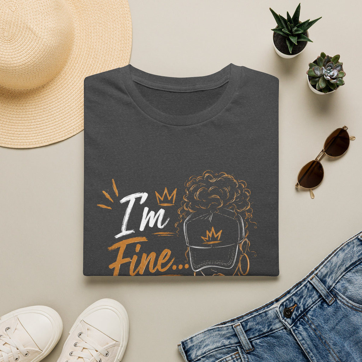 I'm Fine... Ask My Therapist T‑Shirt