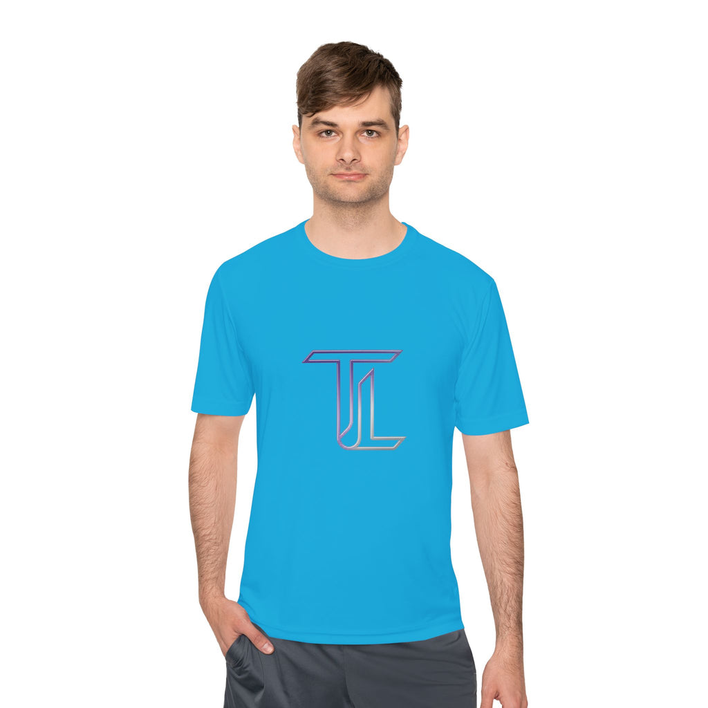 Monogram TL Performance Tee — Moisture-Wicking Athletic Shirt