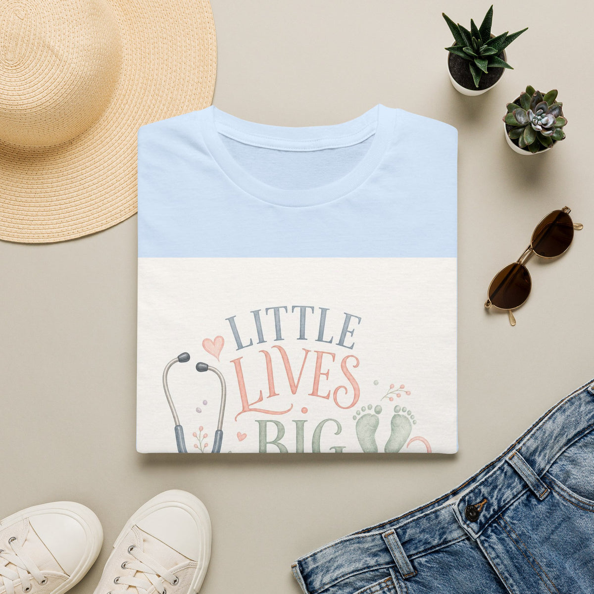 Little Lives Big Love NICU Design With Elegant Typography