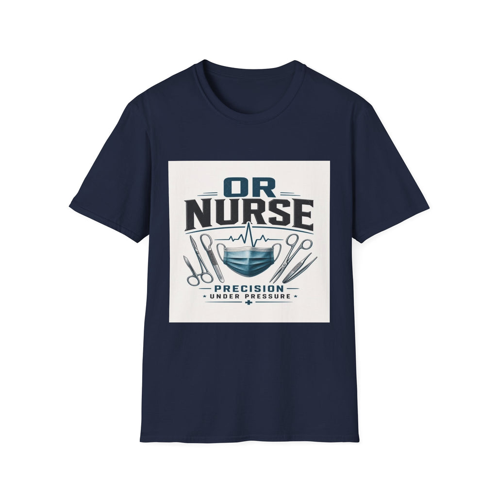 Bold T-Shirt Design Featuring Nurse Motto With Instruments- Graphic Tees