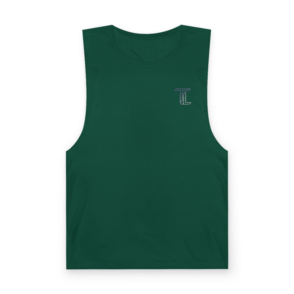 Barnard Embroidered Tank Top — Minimal College-Inspired Athletic Tank