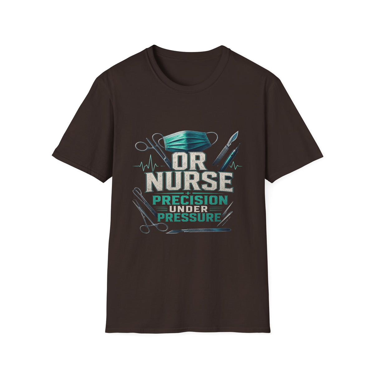 Bold Typography T-Shirt Design For OR Nurse Theme- Graphic Tees