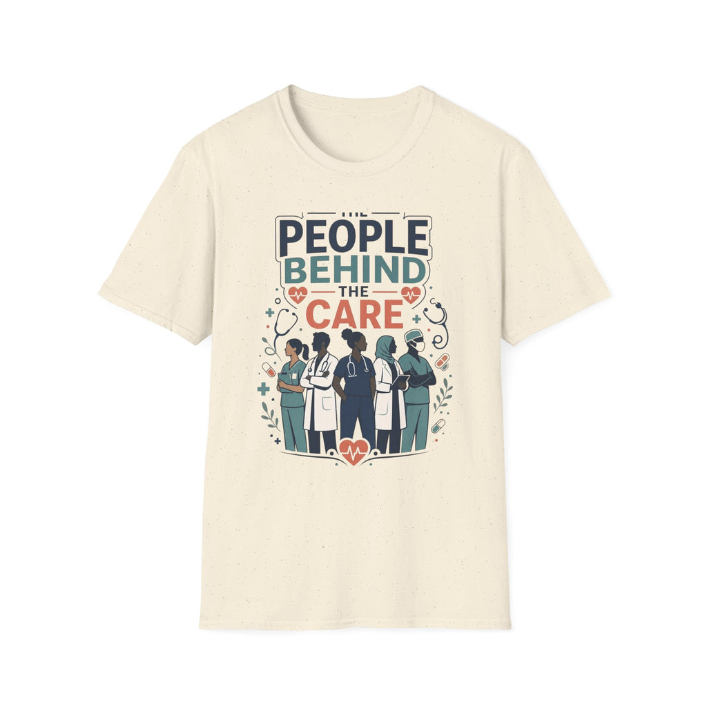 Modern T Shirt Design Celebrating Healthcare Professionals' Dedication